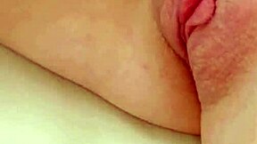 Hey check this beachy blonde babe showing off her sexy body in casting interview on sofa