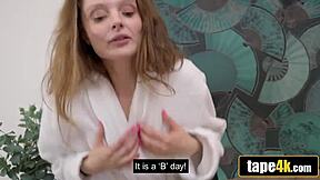 Heartbroken Russian Babe Rims in Threesome with Friend and Husband