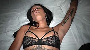 Horny teen Camila Cortez bends over for stepdad's hardcore doggystyle fucking in POV with small tits exposed in old and young action - Mydadsex