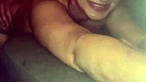 I picked up this real redhead hooker and fucked her bareback in the car until I came inside her pussy.