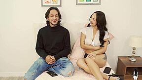 hey, i'm fucking isabella rosse with strapon while her stepbrother leyton big fucks me