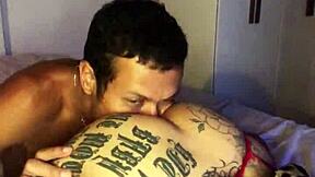 Emotional Interracial Quickie with Gostosa Rabuda Bent Over on Beach, Huge Cock Licking and Fucking Until Cum in Pussy