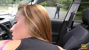 The hunt4k video showed how I BOUGHT a young pussy during shopping on hidden cam.