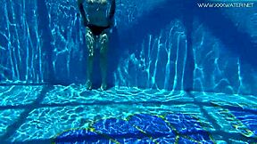 Sheril Blossom's hot Russian underwater scene