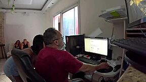 We had lots of fun and mischief during the recording breaks with some amateur friends