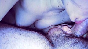 Girlfriend, ready for a creamy surprise in bed? Hot teen takes that cumshot load!