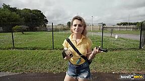 Bangbros Evie Christian Flashes Titties For Cash Then Gets Anal Pounding On Bus