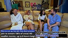 dr tampa performs aria nicoles yearly physical exam in florida