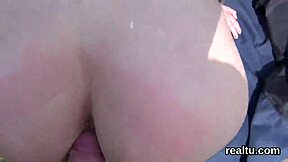 This flawless Czech teen gets seduced at the mall, strips, and takes huge cock in pov