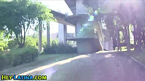 imagine a real latina teen 18+ in heels sucking off a massive european cock in high definition