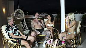 Compilados Da Bruna Michelly E Ale Siewert No Bora Cast Com Bruna Carlos E Matheus Caetano - Parte 1 Watch On Sheer Red