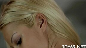 Teen stuffs her tight snatch with huge dildos for wild solo orgasm!