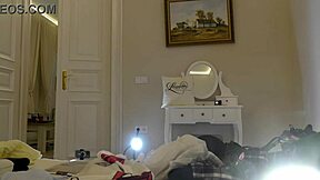 Big Tits Raver Girl Offers Backstage Handjob to Amateur Director