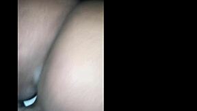 big booty dark skin brunette went on a date night with me then rode my big black cock bareback til i creampied her curvy ass