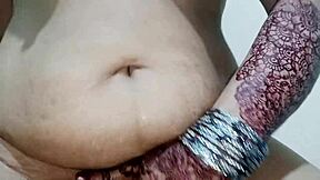 Muslim step brother puts his cock in hindu step sisters black pussy