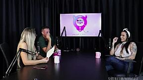 compilados da lexi mallet no bora cast com bruna carlos watch on sheer red