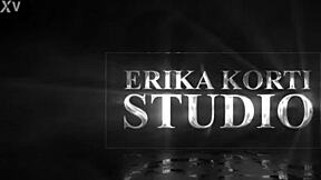 first black dap beautiful teen funky town gets her first double anal penetration from five black cocks eks268