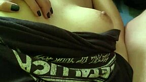 she eagerly sucked her boyfriend's big cock in their amateur session, loving every moment of the intense pleasure