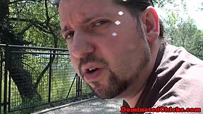 I feel dominated as bounded teen 18+ deepthroats rough cock in bdsm face fucking session.