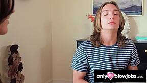 Stepsister face fucked deep in onlyteen 18+ blowjobs fantasy