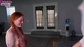 I feel the intense passion as Mr Brogan creampies Straberry Fields in a wild threesome with deepthroat blowjobs and riding action leading to swallow.