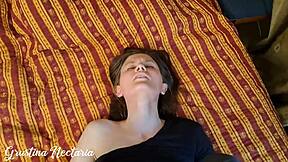 Could I Really Have Such an Intense Doggystyle Fuck with This Cute Brunette Neighbor Girl?