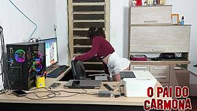 Oh gosh, I-I'm watching those Carmonas pounding Candy Crush's tight ass bareback, it's intense.