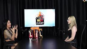 Veja a entrevista safada com Vivan Lola e Vitória Beatriz no Porn Cast Brazil parte 5