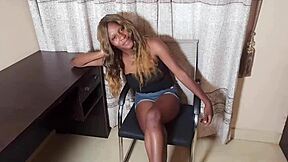 24-Year-Old Cynthia Participates in a Professional Casting Interview