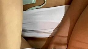 Hey, I asked my Colombian stepsister Alexia from Bogota for this intimate sexual video with fingering and masturbation!