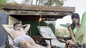 I fuck this muslim wife in hijab at the swimming pool with aaliyah yasin.