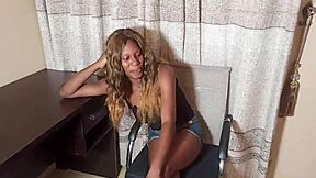 24-Year-Old Cynthia Participates in a Professional Casting Interview