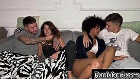 Me Encanta El Sexo Interracial Con Mi Amigo Brady In Wild Group Licking And Orgy
