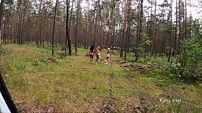 i picked up three hot lesbians in the forest and watched them masturbate wildly