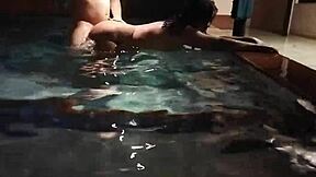 i took my buddy's mature wife for a wild ride by the pool in florida