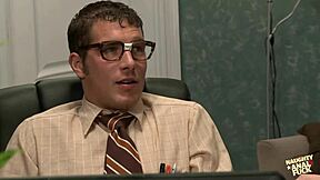 one more super sexy slut that got anal fucking on the desk in the office