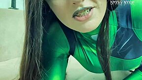 Femdom RP Dominatrix Shego Caught You and Fucked Your Ass with Strap-On... Oh, You're Punished Now