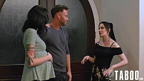 Are you ready for pregnant teen's hardcore POV blowjob and ass action with Anna de Ville, Seth Gamble, Charlotte Sins?