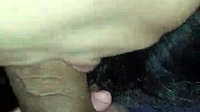 Amateur babe with big ass and tits gets homemade creampie from huge cock in passionate missionary sex