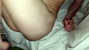 Pov of My Girlfriends Hairy and Tight Vagina I Ejaculated Inside Her and Put Some Semen on Her Buttocks