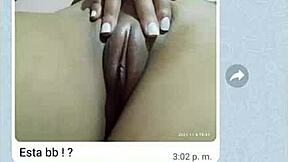 amateur latina teen bounces hard on big black cock in homemade video. she takes it doggystyle with her big ass and tits while moaning in pleasure.