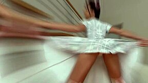 little babe chan 18, uh, gets fucked in anal by white and black cocks, like first time or somethin