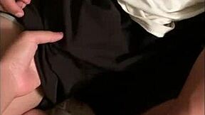 Calzon de gatito turns into intense dorm moaning with tight pussy sex in missionary lingerie action