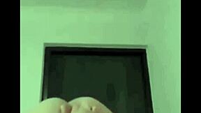 Doña Mary bent over doggystyle got very horny.