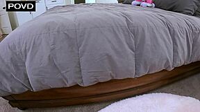 oh gosh, i snuck in frat cock for quick fuck as sorority slut, petite blonde riding missionary with creampie...