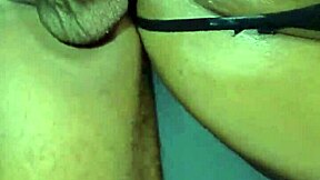 I scream every time he shoves his cock in my tight ass.