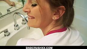 Why Is Ginger Hot Teen 18+ Step Daughter Maya Kendrik Getting POV Fuck From Daddy?