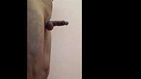 hey check this amazing orgasm from my homemade solo toy play in cage dancing 😍🔥