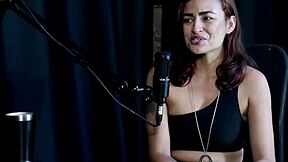 She felt pleasure with her first girlfriend who got pregnant in betrayal wrecked relationship and marriage - Kamilla Werneck sheer red!