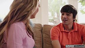 Do you think stepmommy wants your big tits for titty fuck deepthroat?